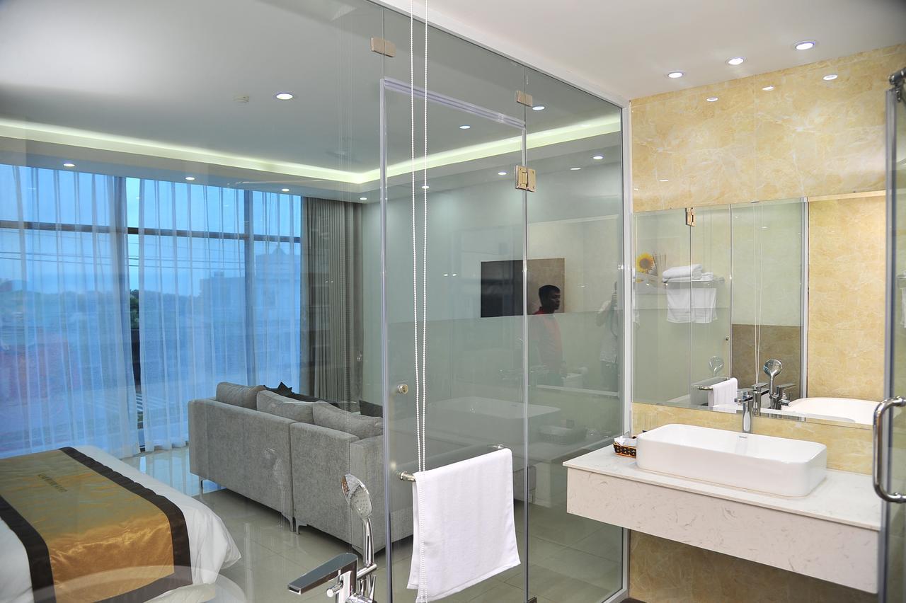 Aha Golden Dragon Hotel Ниньбинь Экстерьер фото