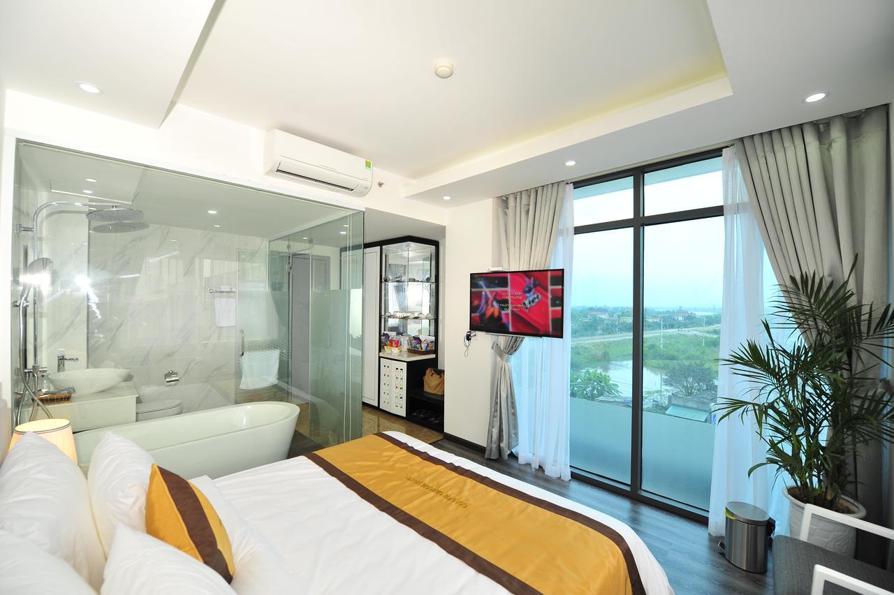 Aha Golden Dragon Hotel Ниньбинь Экстерьер фото